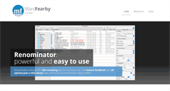 Desktop Screenshot of marcfearby.com